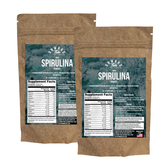 100% Spirulina Powder 60 Day Supply